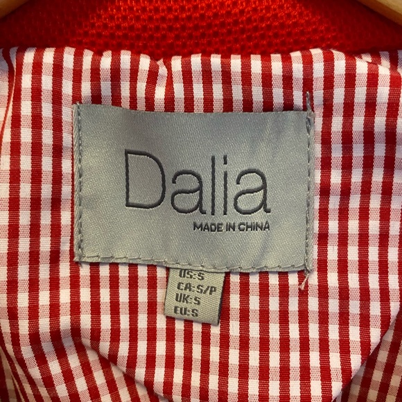 Dalia Red Weave style blazer - Picture 4 of 6
